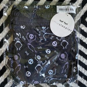 Little Sleepies Skeletons Mama Pants Medium NIB